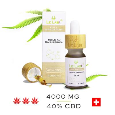 Huile de CBD 40% Full Spectrum – 10ml