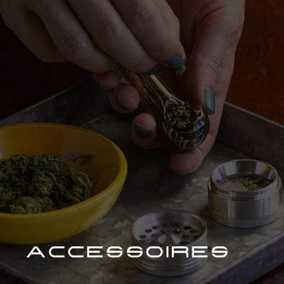 Vente daccessoires adapts  la consommation de CBD