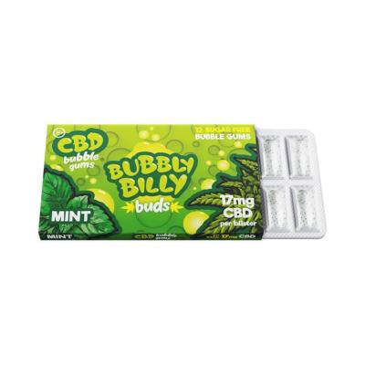 Chewing-gum CBD, menthe poivrée 