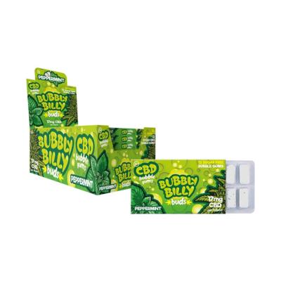 Chewing-gum CBD, menthe poivrée 