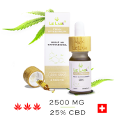 Huile de CBD 25% Full Spectrum – 10ml